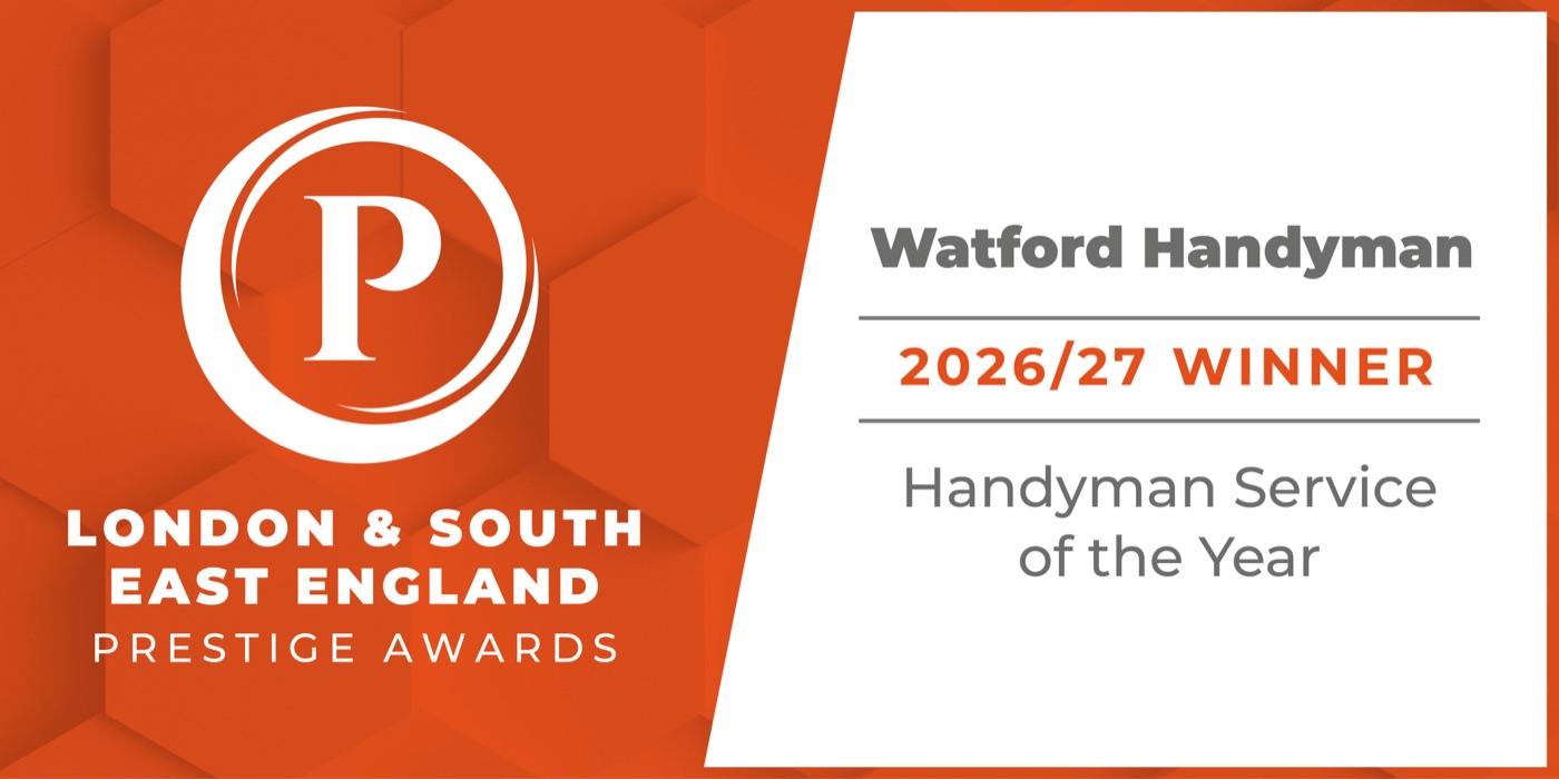 London & South East England Prestige Awards: Watford Handyman, 2026/27 winner, Handyman Service of the Year